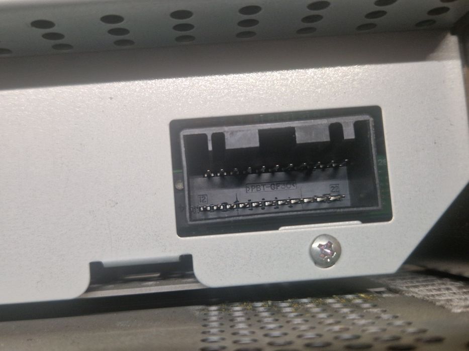 Fabryczne Radio dotykowe radioodtwarzacz stacja multimedialna Jaguar X-Type Europa 2006 r