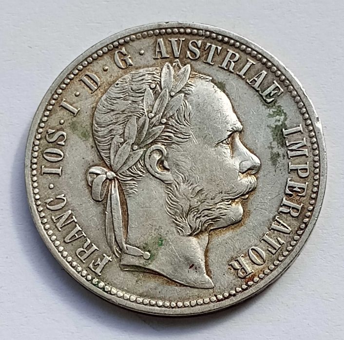 Austro-Węgry floren 1879 - srebro