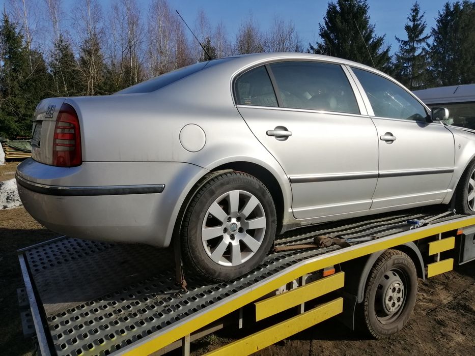 Skoda Superb 1 cała na części 2.0 TDI 140KM BSS 6 skrzynia 9102