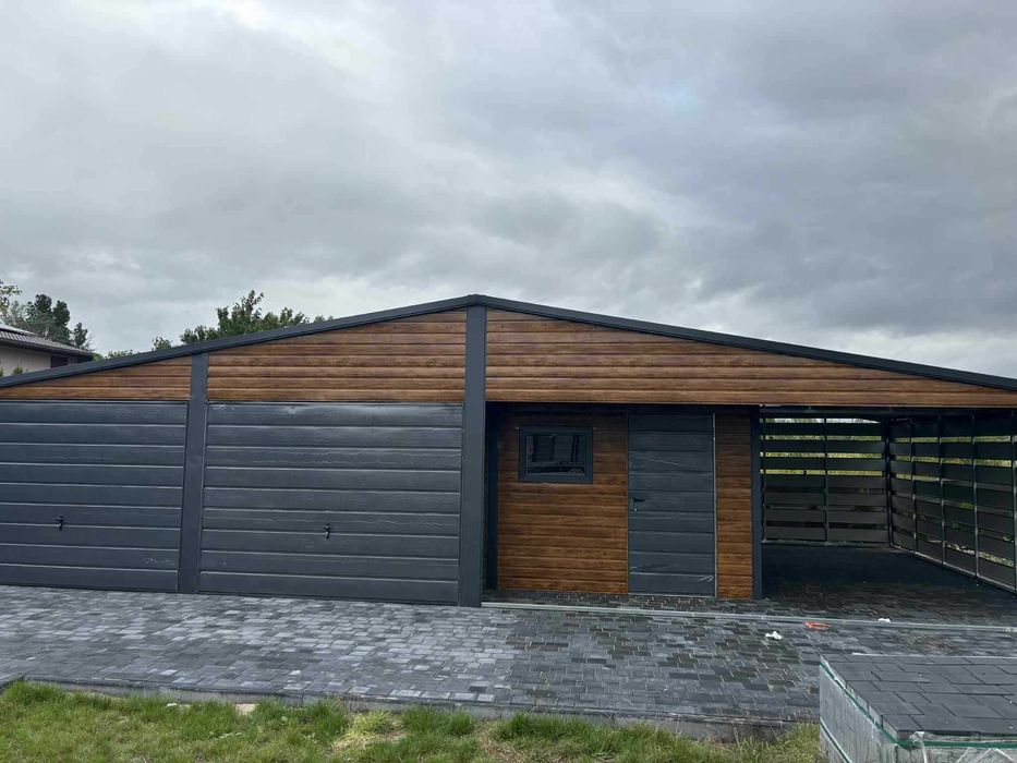 Garaże blaszane, Hale, Wiaty, Domki Narzędziowe, Każdy Wymiar !