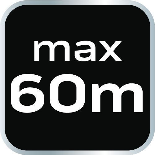 Dalmierz Laserowy, Zasięg 60 M, Ip54