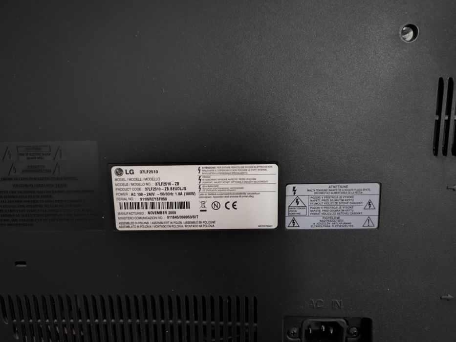 Telewizor LG 37lf2510-zb