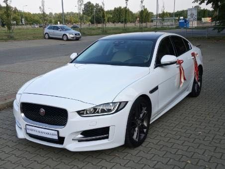Wynajem auta na wesele jaguar xe 2017