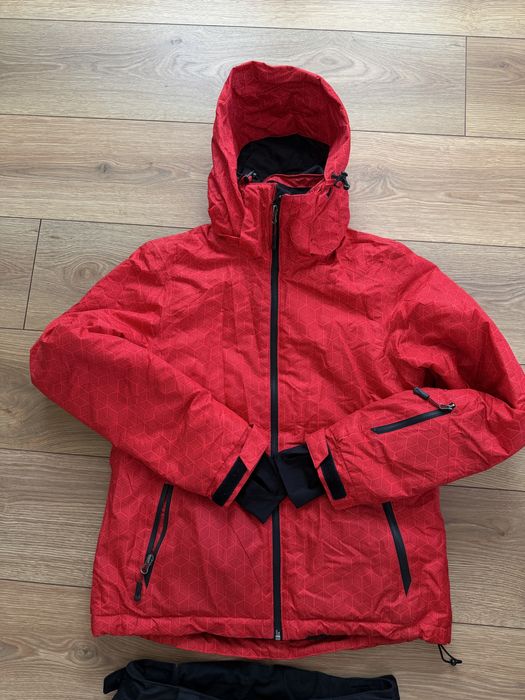 Термокостюм жіночий лижний Crivit розмір M червоний чорний