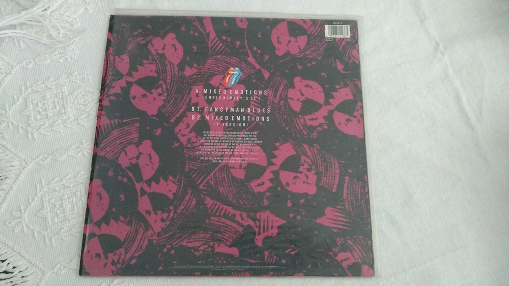 LP "Rolling Stones Mixed Emotions" - 1989" dos Rolling Stones, como NOVO!
