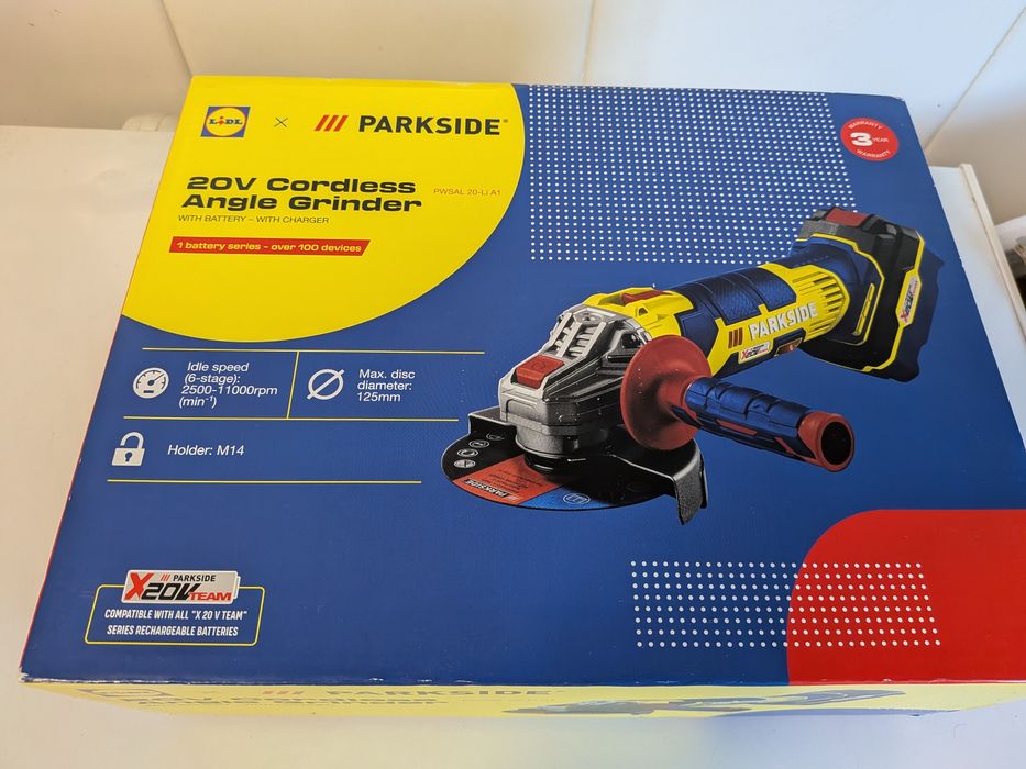 Rebarbadora Parkside a bateria 20v - Nova