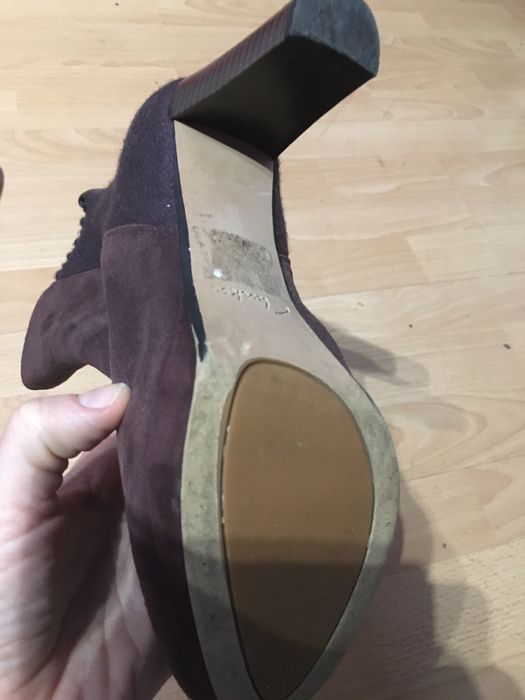 Clarks botki na obcasie 39