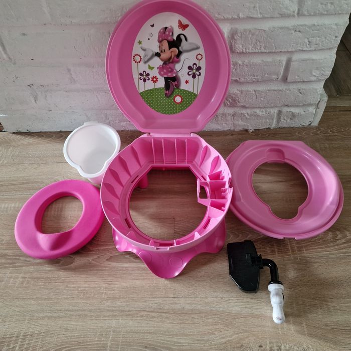 Nocnik minnie toaleta dla dziewczynki różowa grająca interaktywny