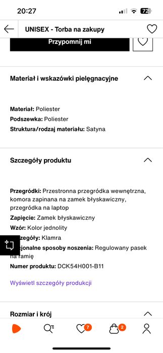 Nowa torba za pół ceny Don’f Waste Culture unisex khaki