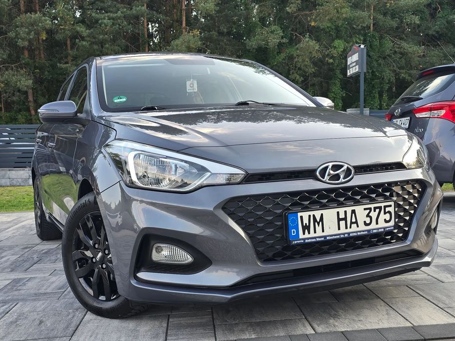 Hyundai i20 1.250CM MPI 75KM Benzyna*FACELIFT*Grafit Perła Z Niemiec*Piękny*19r