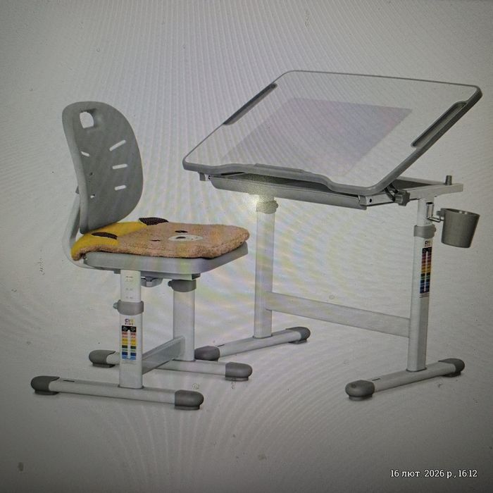 Парта дитяча зі стільцем