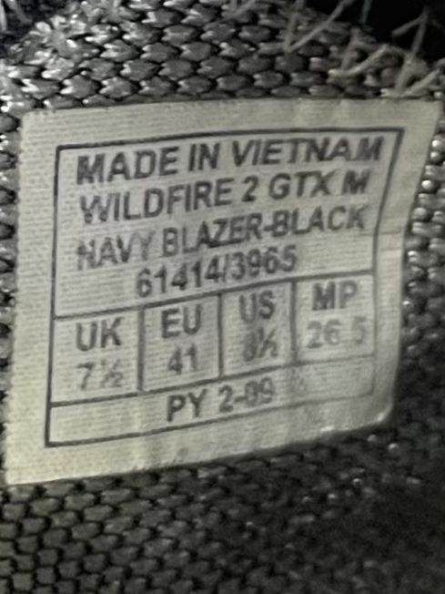 Salewa gore-tex кроссовки полуботинки 41 размер трекинговые синие