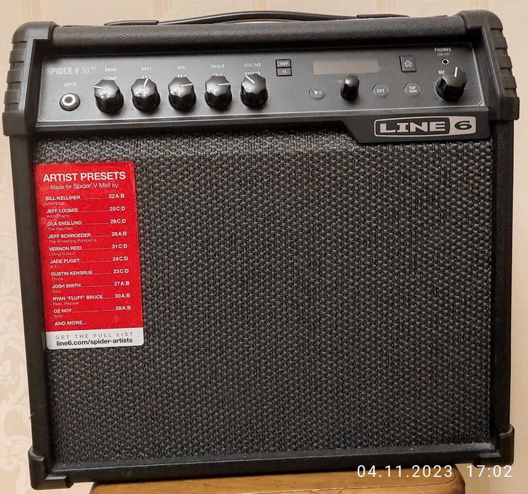 line 6 spider v30 - Купити комбопідсилювачі - Ціна на OLX.ua