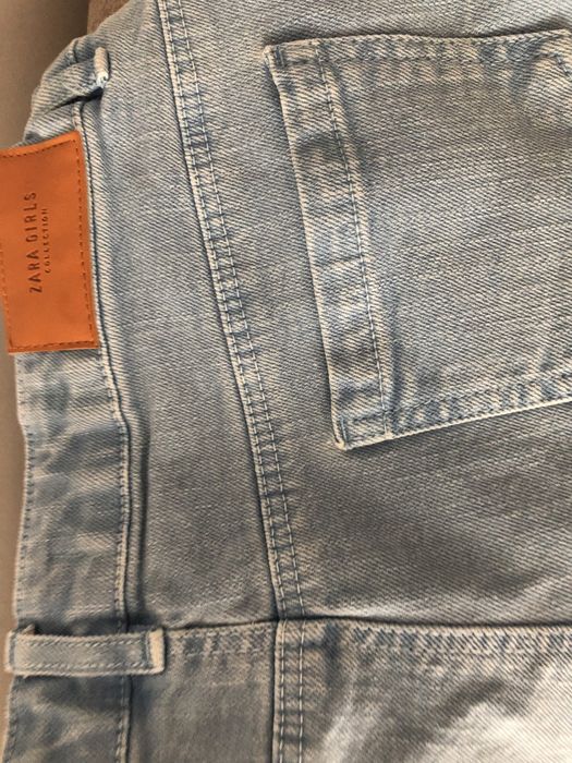 Krotkie spodenki szorty Zara Girls 152 jeansowe jeans 146 na lato