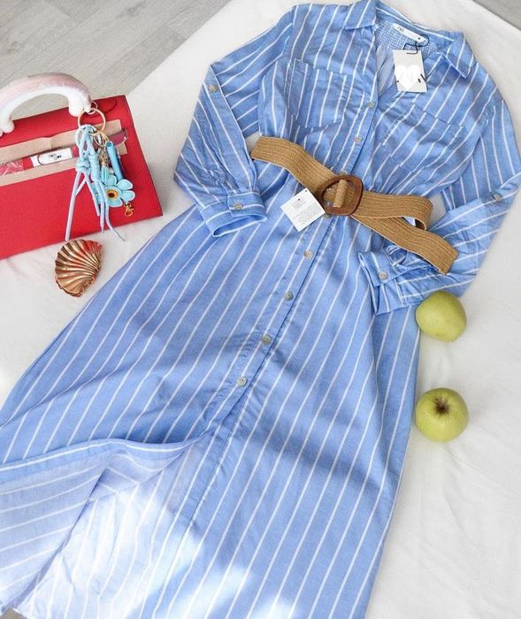 Сукня-сорочка Zara з ременем розмір S/36