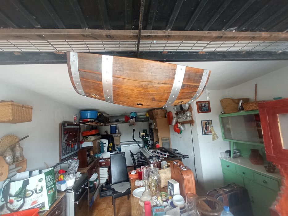 Candeeiro o rústico feita vintage