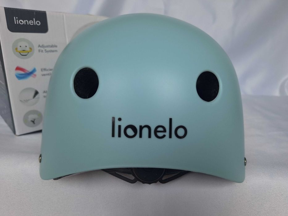 Kask rowerowy dziecięcy Lionelo Blue S 50-56cm BMX rolki