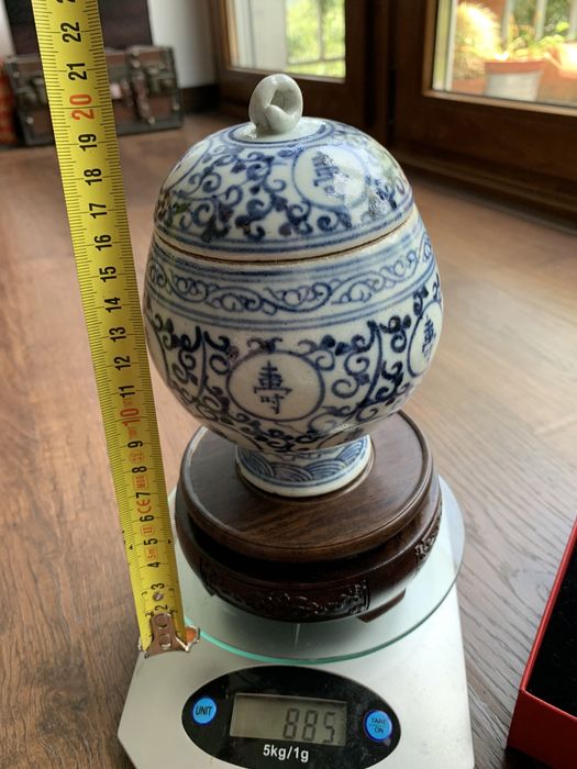 Pote Porcelana Chinesa Antiga, Oriental