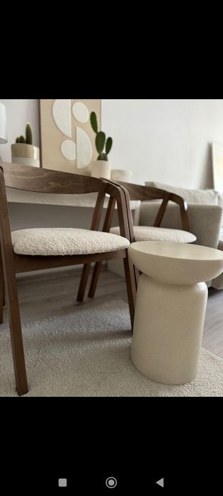 ZESTAW Stół FI 100 + 4x krzesło drewniane Oslo