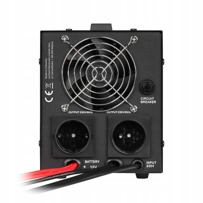 Інвертор Kemot 1000W 12V (Польща) ДЖБ ИБП Бесперебойник. Инвертор UPS