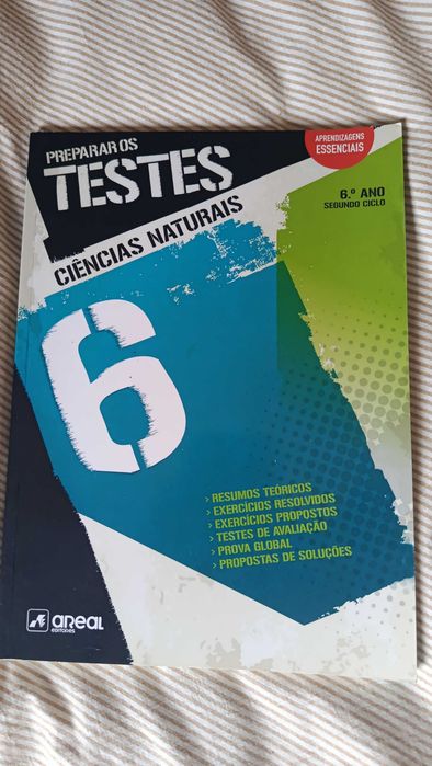 Livros Preparar os Testes Areal Editores 6.º Ano