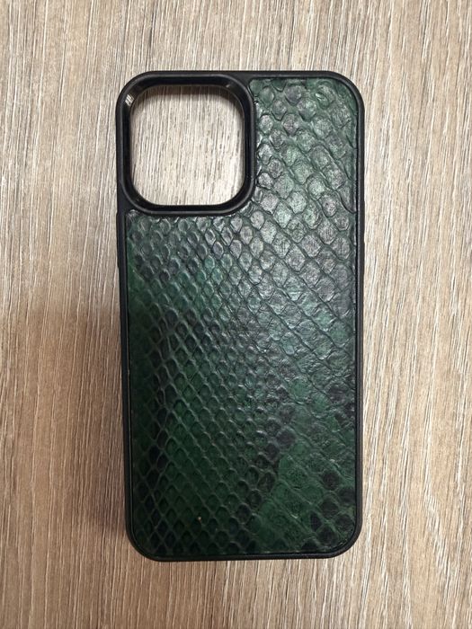 Чохол Kartell зі шкіри пітона Iphone 13 pro max