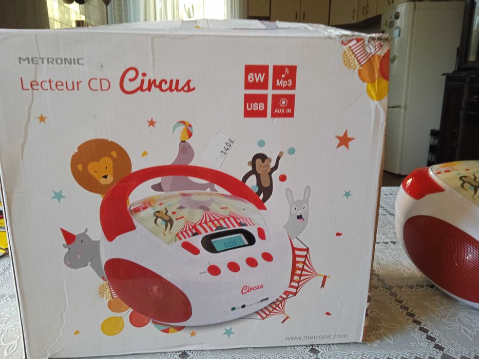 odtwarzacz cd i mp3 cirkus