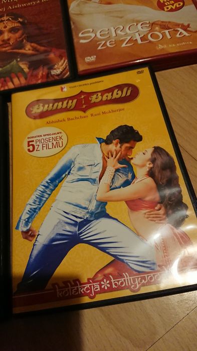 Filmy Bollywood - 6 płyt DVD