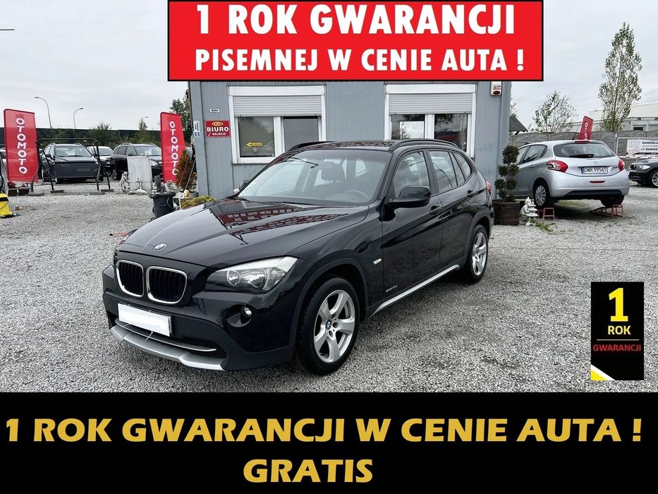 BMW X1 1 ROK GWARANCJI W CENIE AUTA, Zamiana, 2.0 Diesel, Super Stan