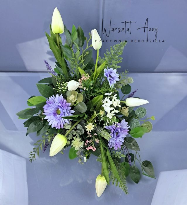 Warsztat Anny stroik kompozycje tulipany