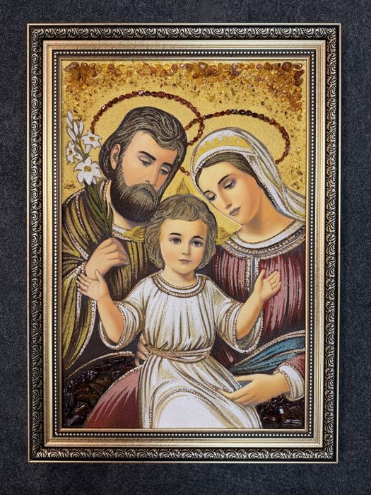 Ікони з бурштину