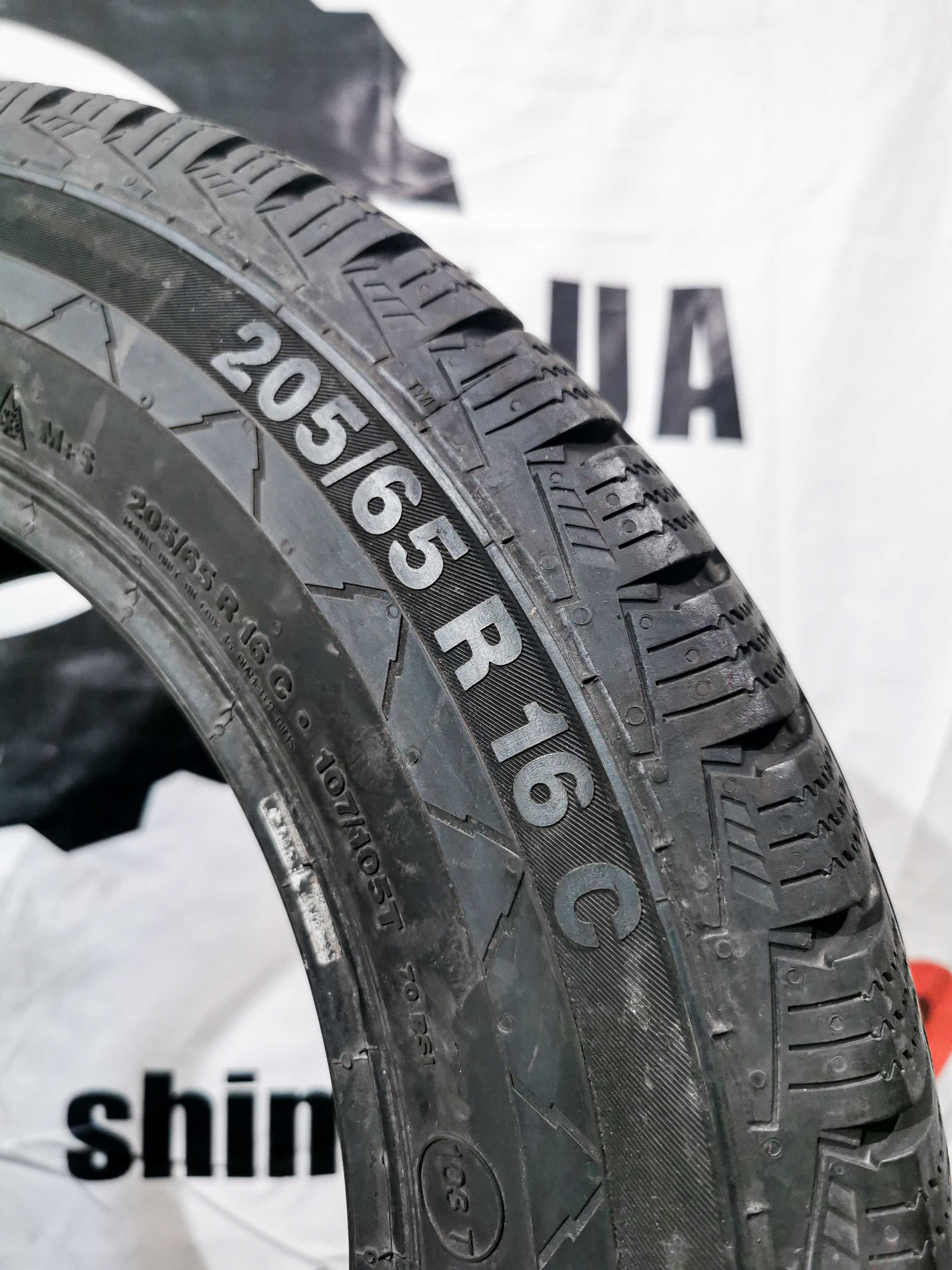 Резина 205/65 R16 Continental Vanco Winter Зима Пара: 1 500 грн ...