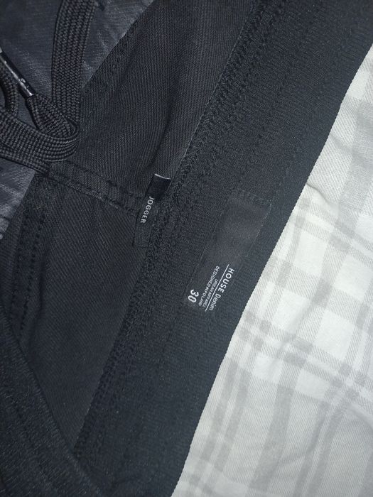 Spodenki shorty jeansowe house 30 czarne meskie