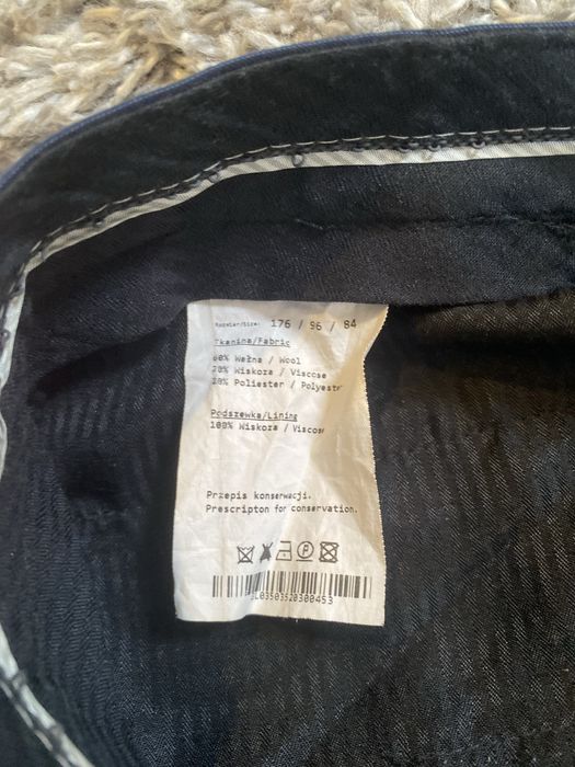 Garnitur Lavard w znakomitym stanie . Granatowy