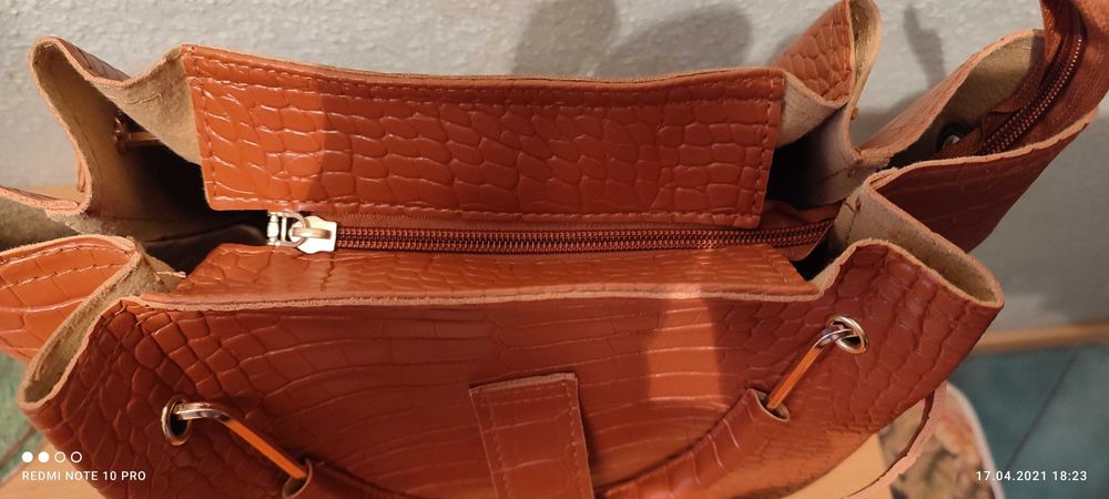 Zestaw torebek damskich  (krokodyl)