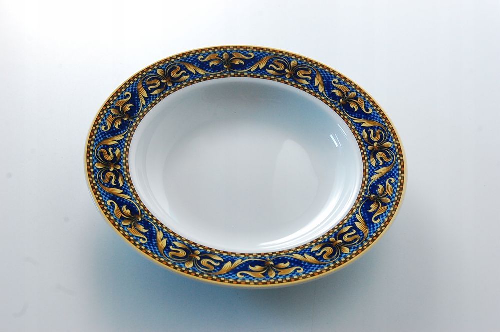 piękny głęboki talerz porcelanowy bavaria