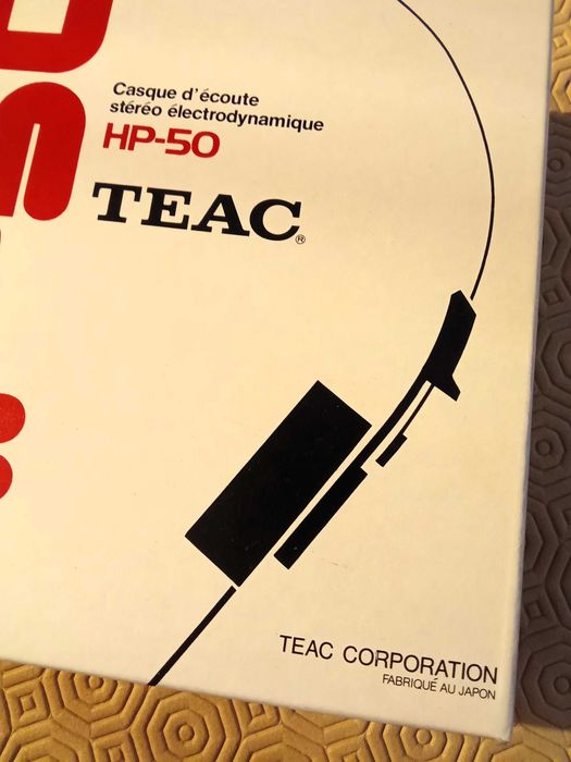 Auscultadores vintage TEAC HP-50
