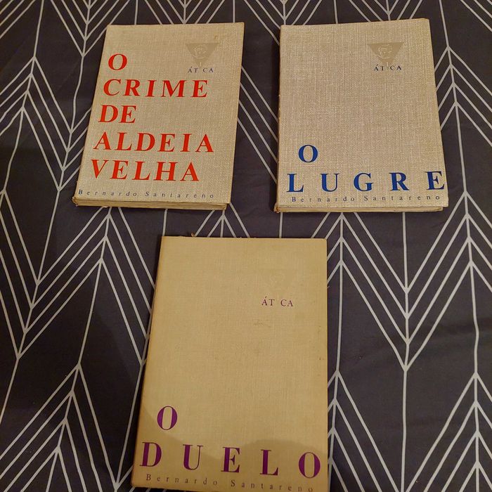 Peças teatro O lugre, Duelo, O crime de Aldeia Velha, B. Santareno