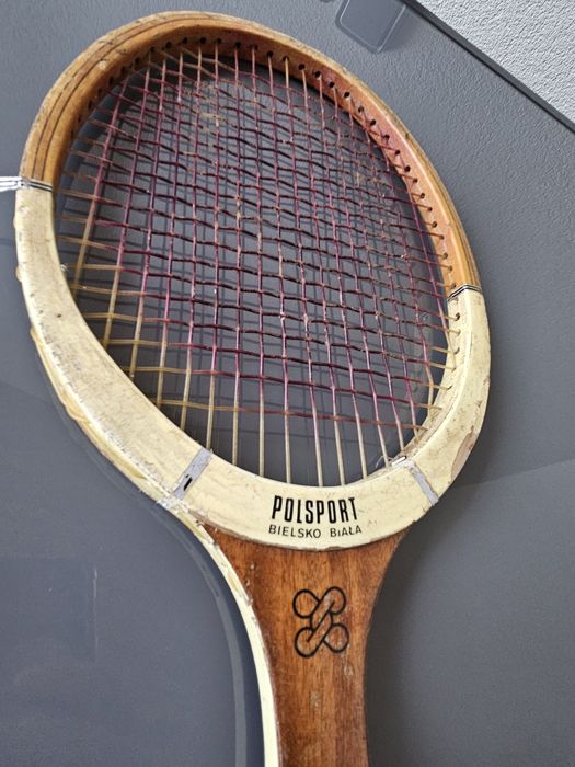 Drewniana rakieta di tenisa POLSPORT