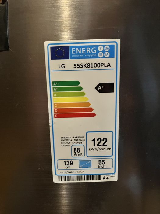 Lg 55sk8100PLA uszkodziny części