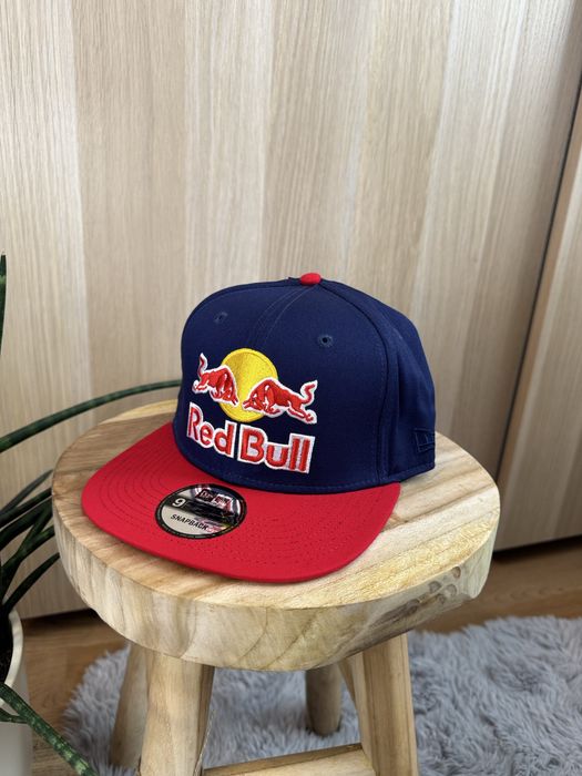 Czapka z daszkiem red bull New Era 9Fifty Granatowa z Czerwonym daszkiem