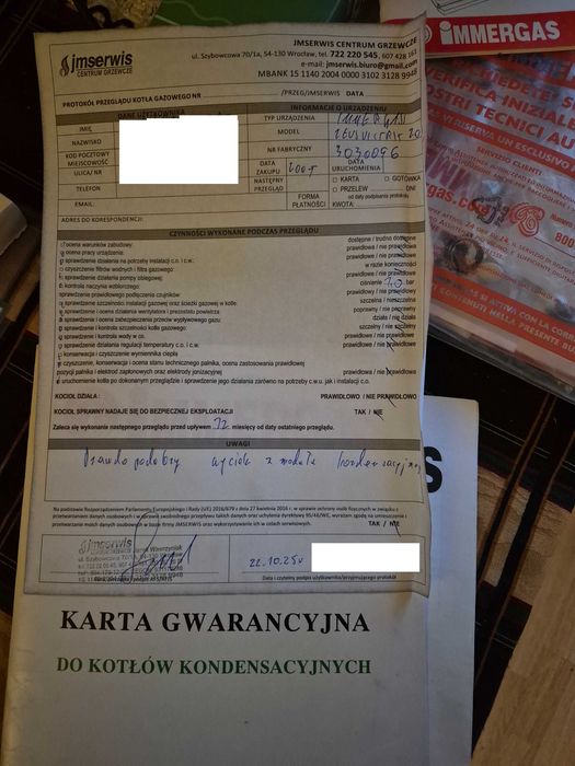 kocioł/piec gazowy Immergas Zeus Victrix 20