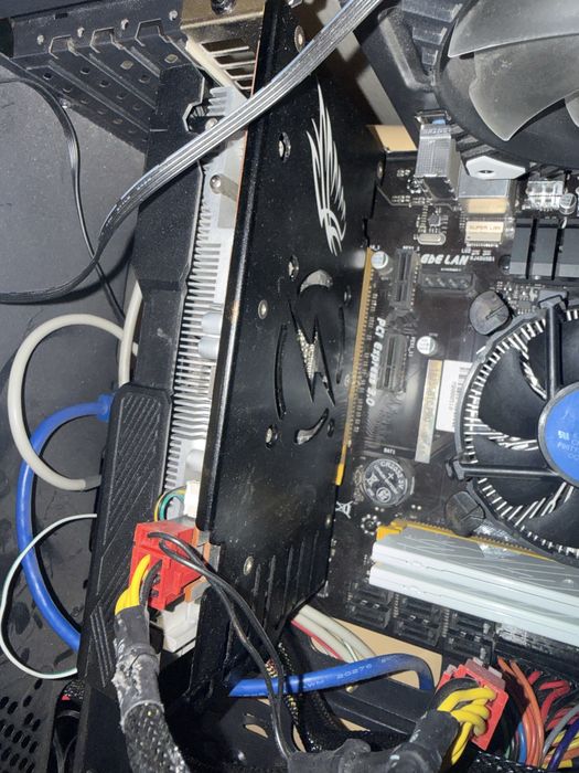 Компьютер системный блок на rx6600 озу 32