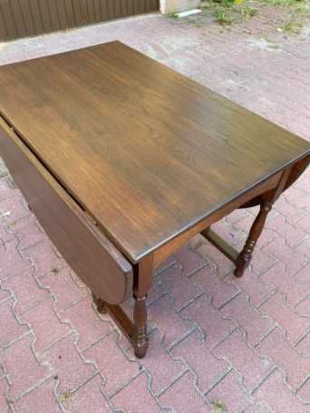 Stół klapak drewniany rozkładany solidny super stan FV DOWÓZ