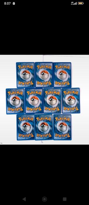 10 Cartas Pokémon