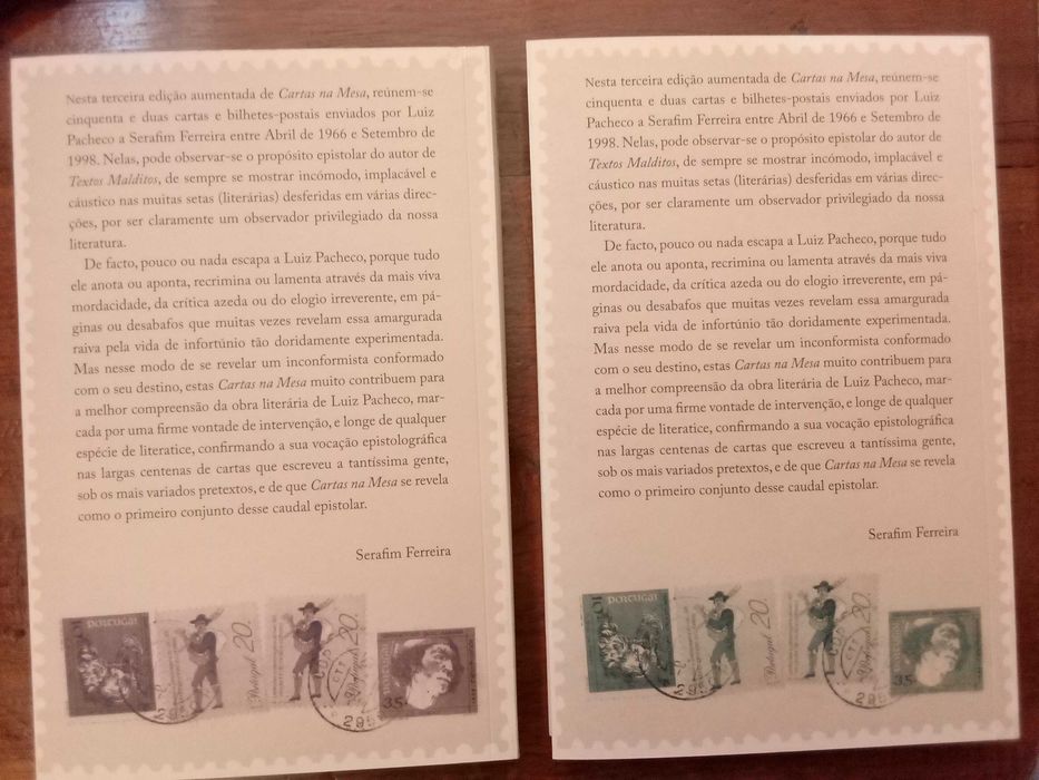 Luiz Pacheco - Cartas na mesa