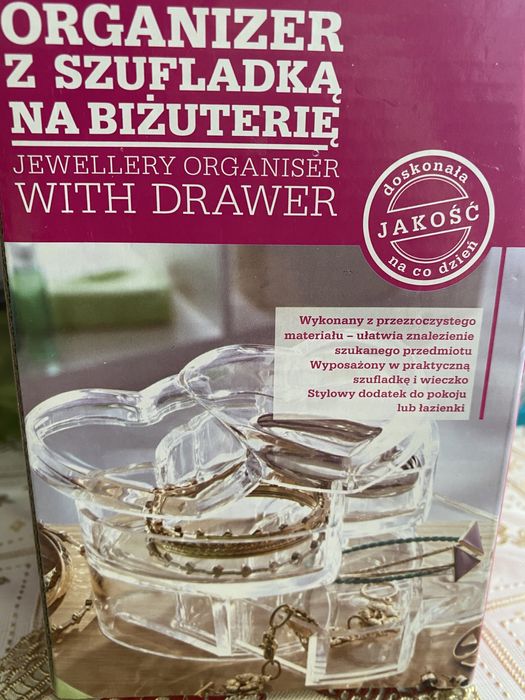 HIT walentynkowy nowy organizer na biżuterię serce