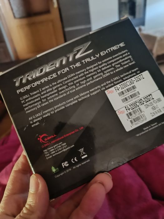 G.Skill Trident Z DDR4-3200 32GB