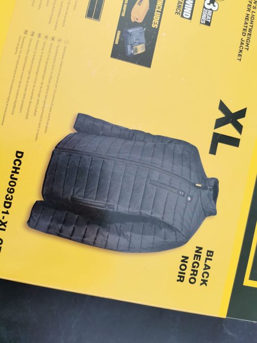 DeWalt DCHJ093D1 XL M L kurtka puchowa podgrzewana 18V PREZENT OKAZJA