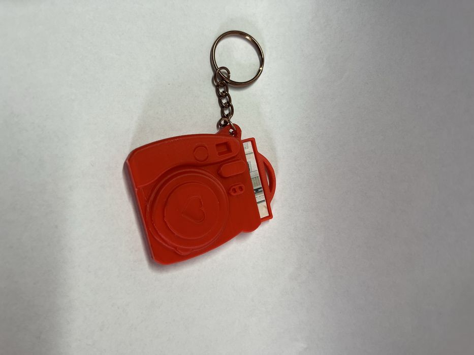 Porta chaves - estilo camera - compartimento foto